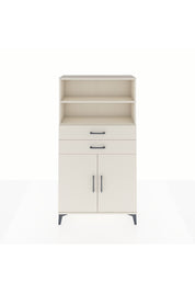 Arges Dolap 3 Raflı 2 Çekmeceli 2 Kapaklı 88x30x163 Aytaşı-Aytaşı