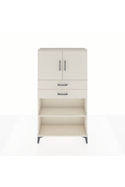 Arges Dolap 3 Raflı 2 Çekmeceli 2 Kapaklı 88x30x163 Aytaşı-Aytaşı