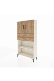 Arges Dolap 3 Raflı 2 Çekmeceli 2 Kapaklı 88x30x163 Aytaşı-Çam
