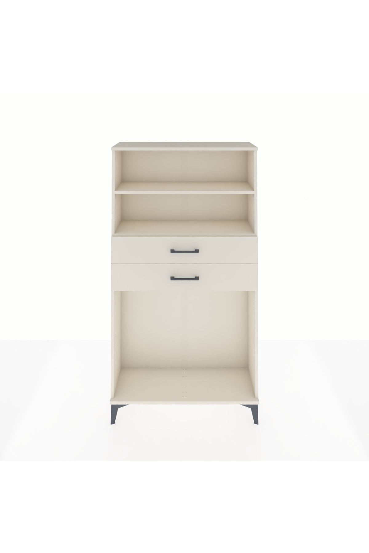 Arges Dolap 2 Raflı 2 Çekmeceli 88x30x163 Aytaşı-Aytaşı