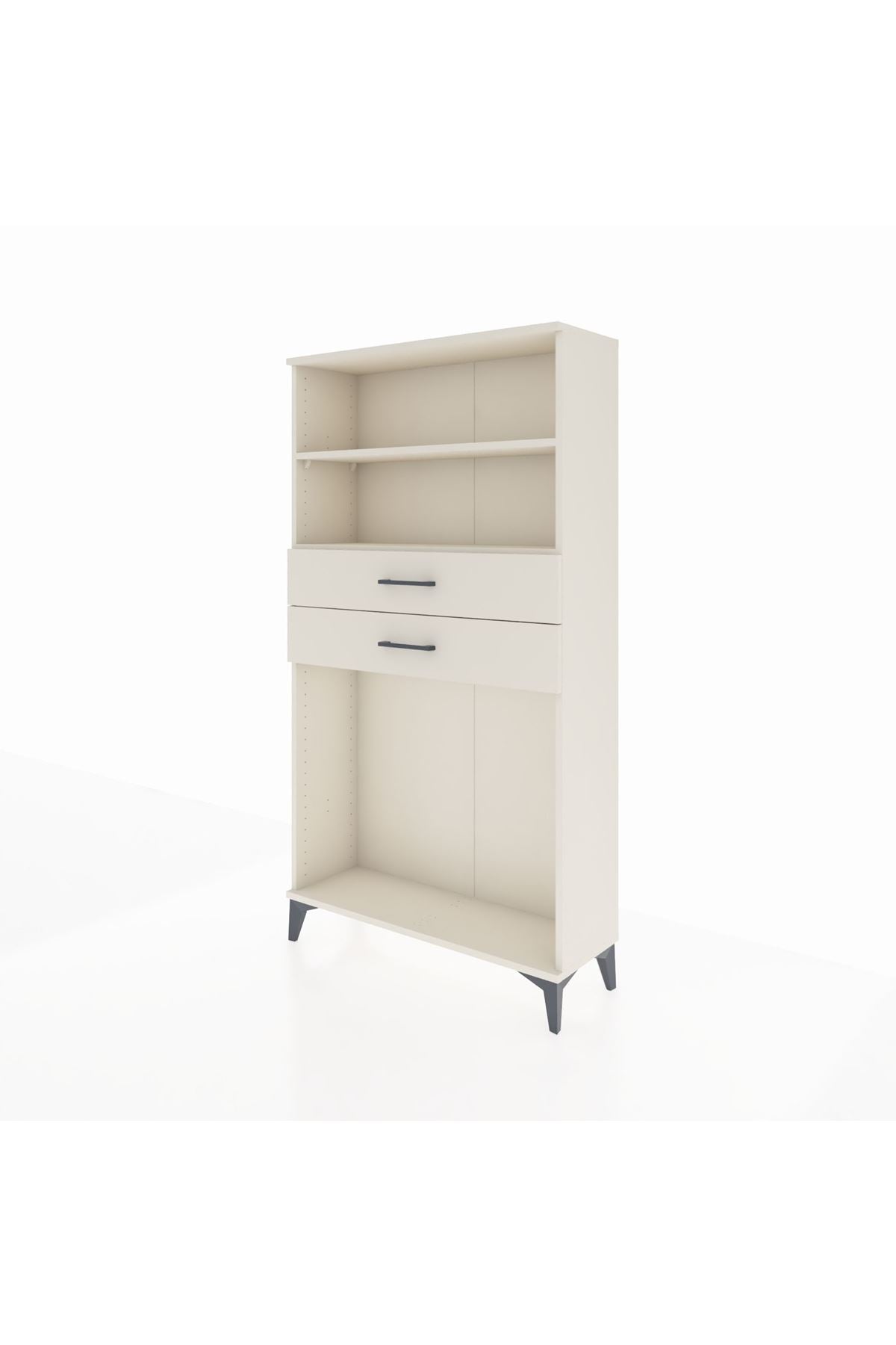 Arges Dolap 2 Raflı 2 Çekmeceli 88x30x163 Aytaşı-Aytaşı