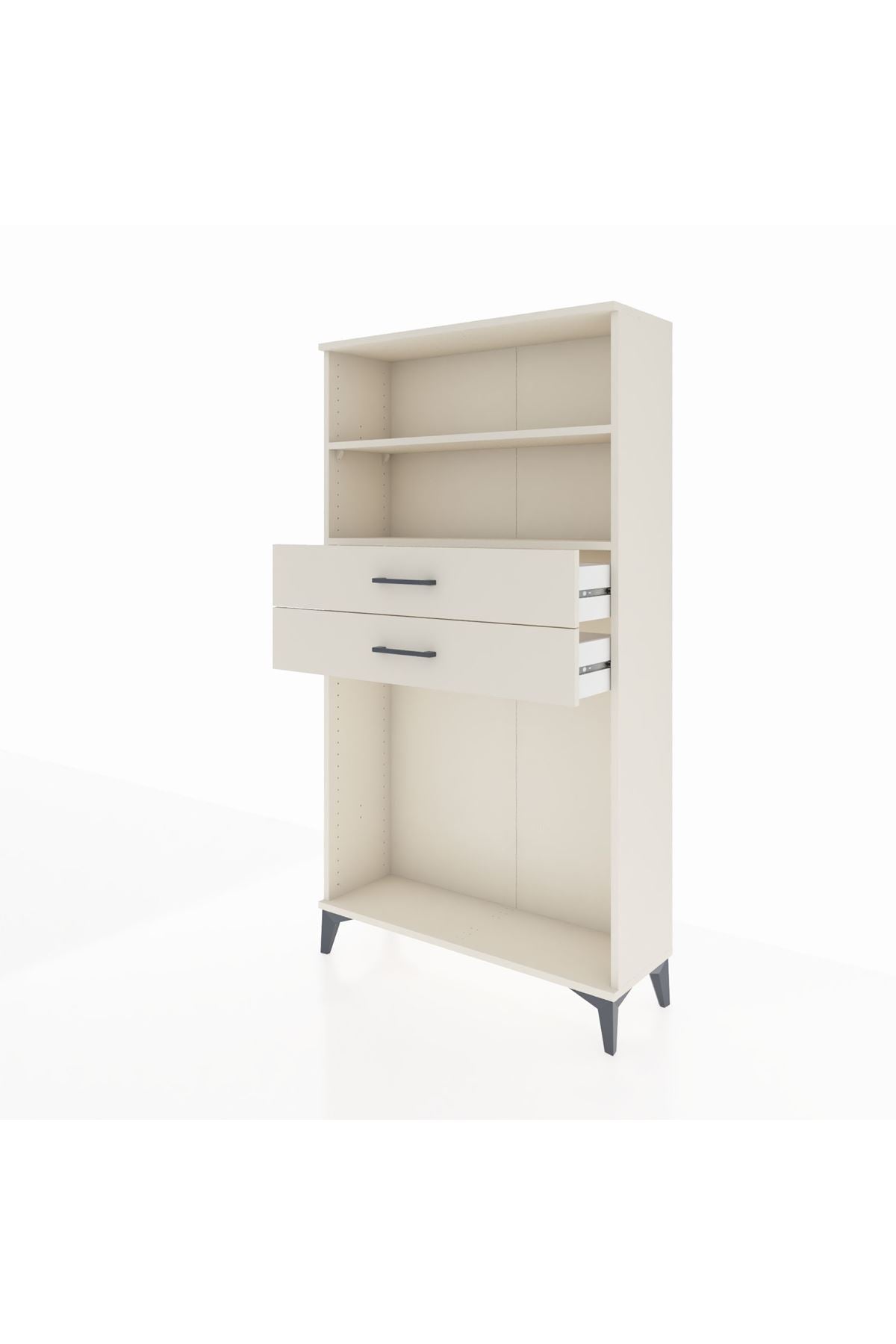 Arges Dolap 2 Raflı 2 Çekmeceli 88x30x163 Aytaşı-Aytaşı