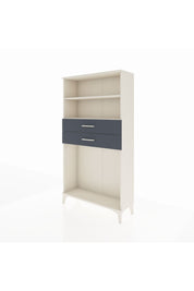 Arges Dolap 2 Raflı 2 Çekmeceli 88x30x163 Aytaşı-Antrasit