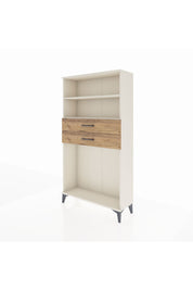 Arges Dolap 2 Raflı 2 Çekmeceli 88x30x163 Aytaşı-Çam