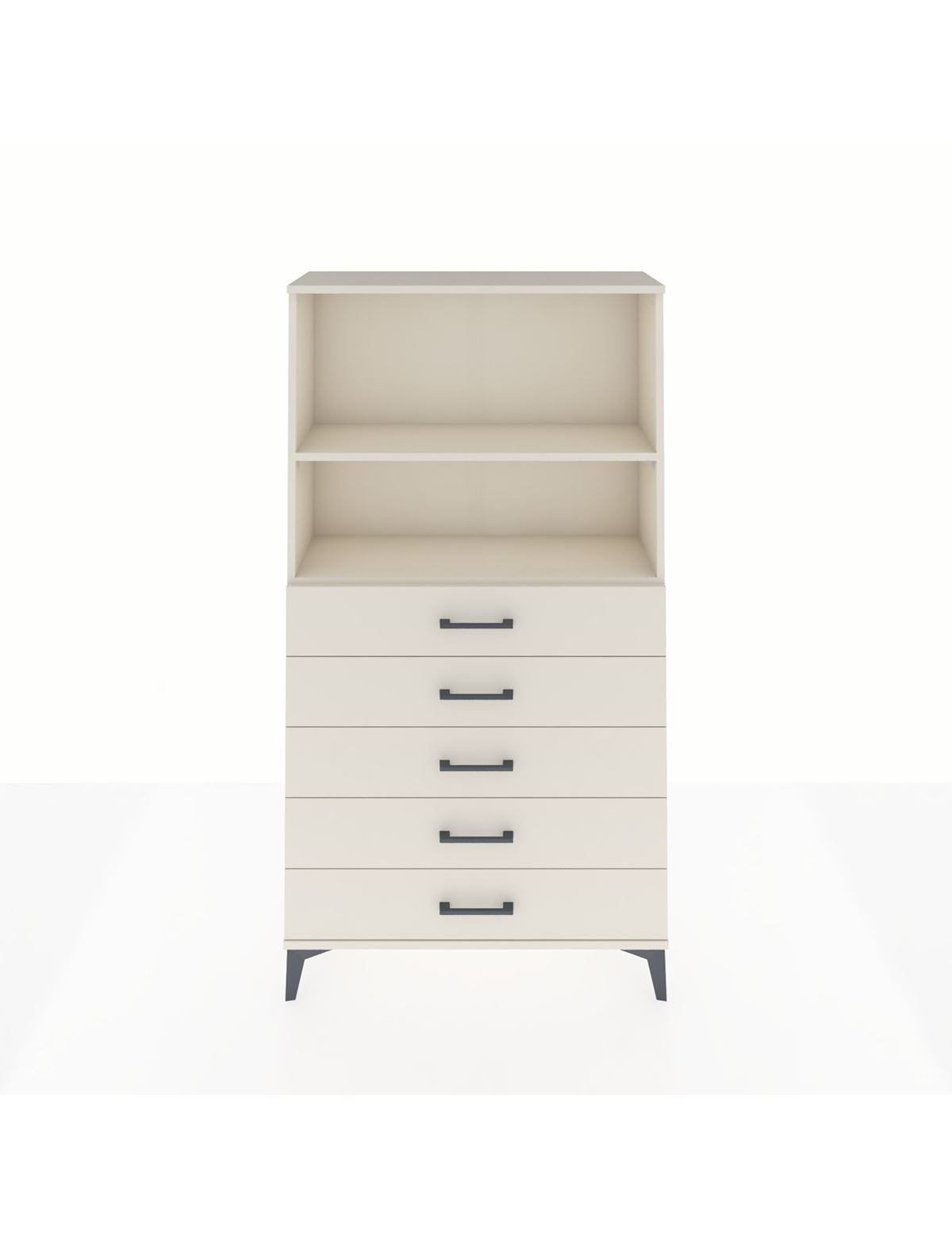 Arges Dolap 2 Raflı 5 Çekmeceli 88x30x163 Aytaşı-Aytaşı