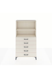 Arges Dolap 2 Raflı 5 Çekmeceli 88x30x163 Aytaşı-Aytaşı