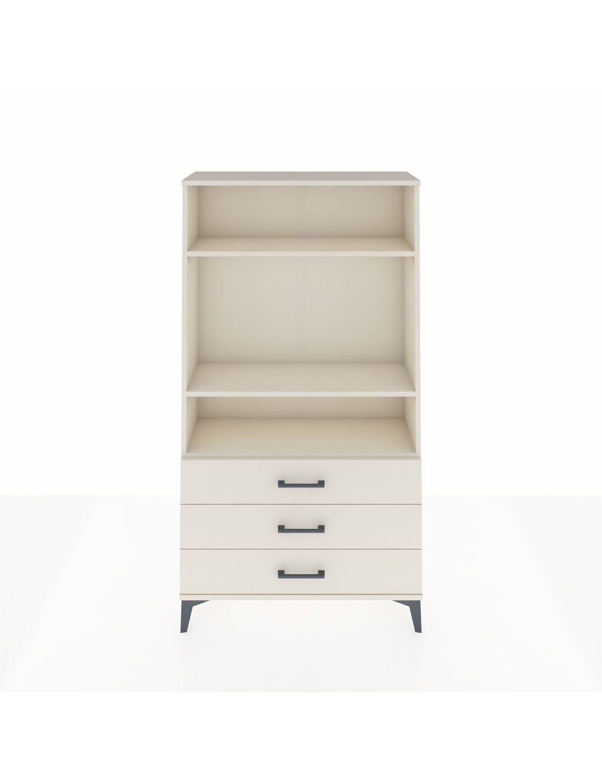 Arges Dolap 3 Raflı 3 Çekmeceli 88x30x163 Aytaşı-Aytaşı