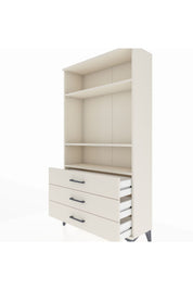 Arges Dolap 3 Raflı 3 Çekmeceli 88x30x163 Aytaşı-Aytaşı