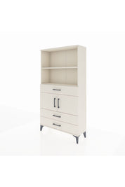 Arges Dolap 3 Raflı 3 Çekmeceli 2 Kapaklı 88x30x163 Aytaşı-Aytaşı