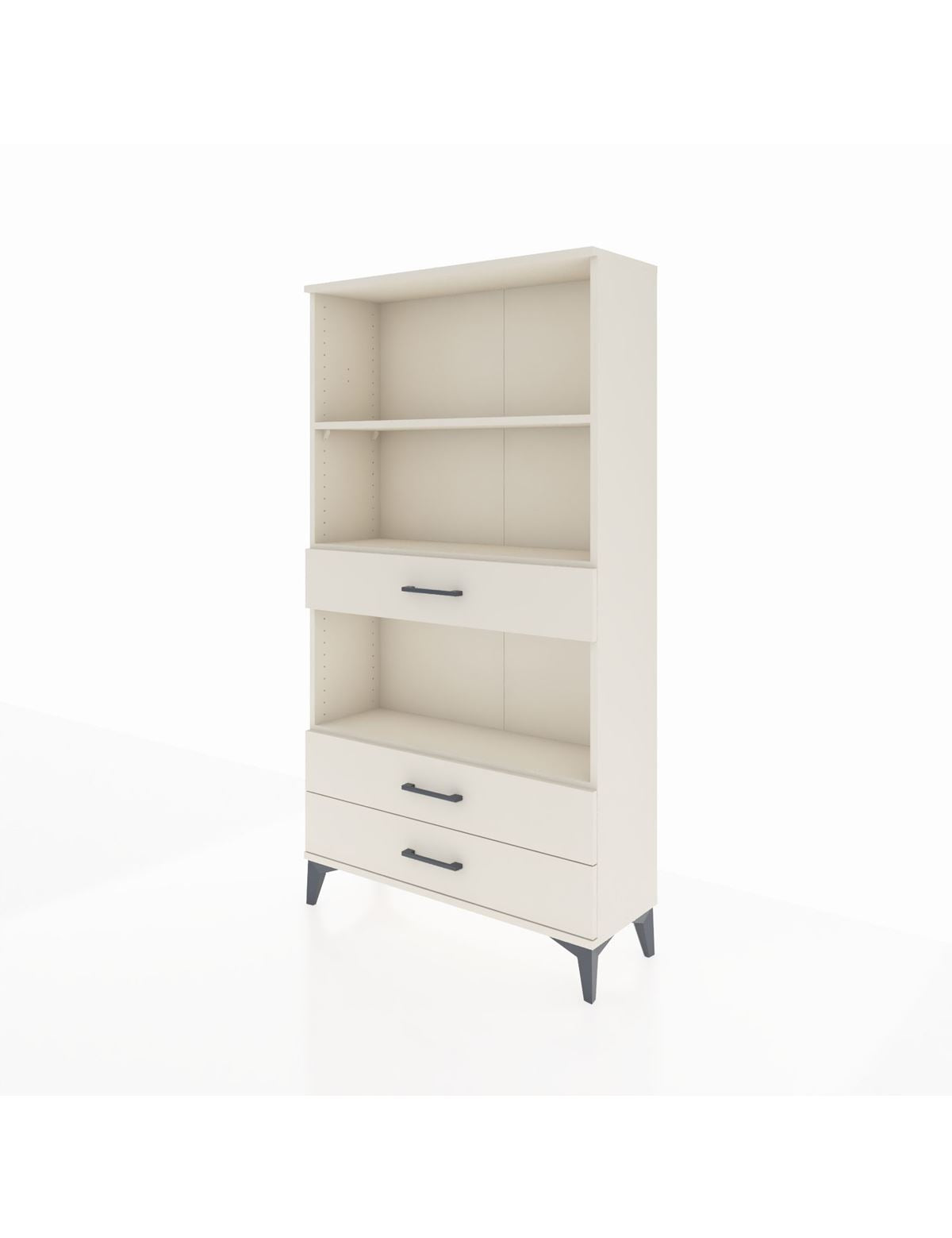 Arges Dolap 3 Raflı 3 Çekmeceli 88x30x163 - S21M086V1A