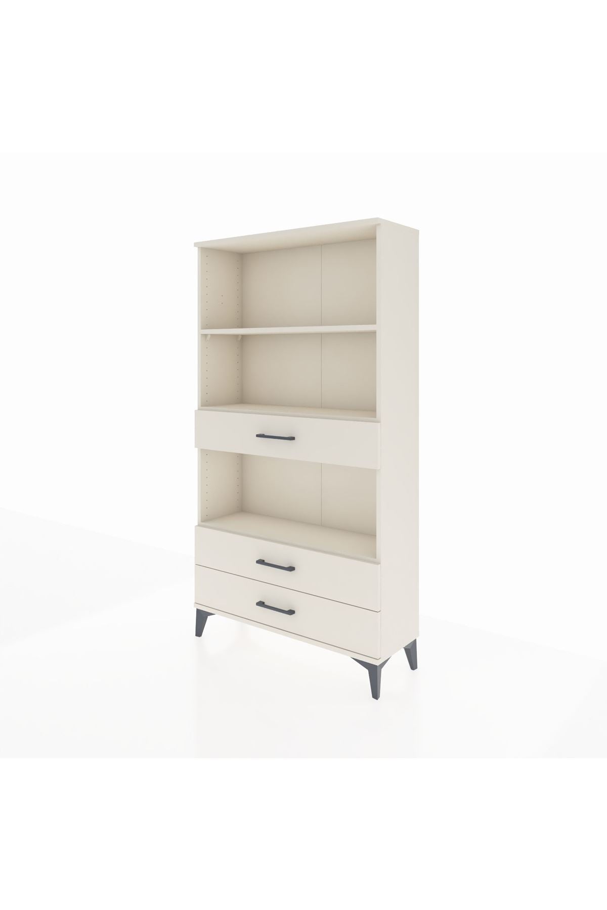 Arges Dolap 3 Raflı 3 Çekmeceli 88x30x163 Aytaşı-Aytaşı