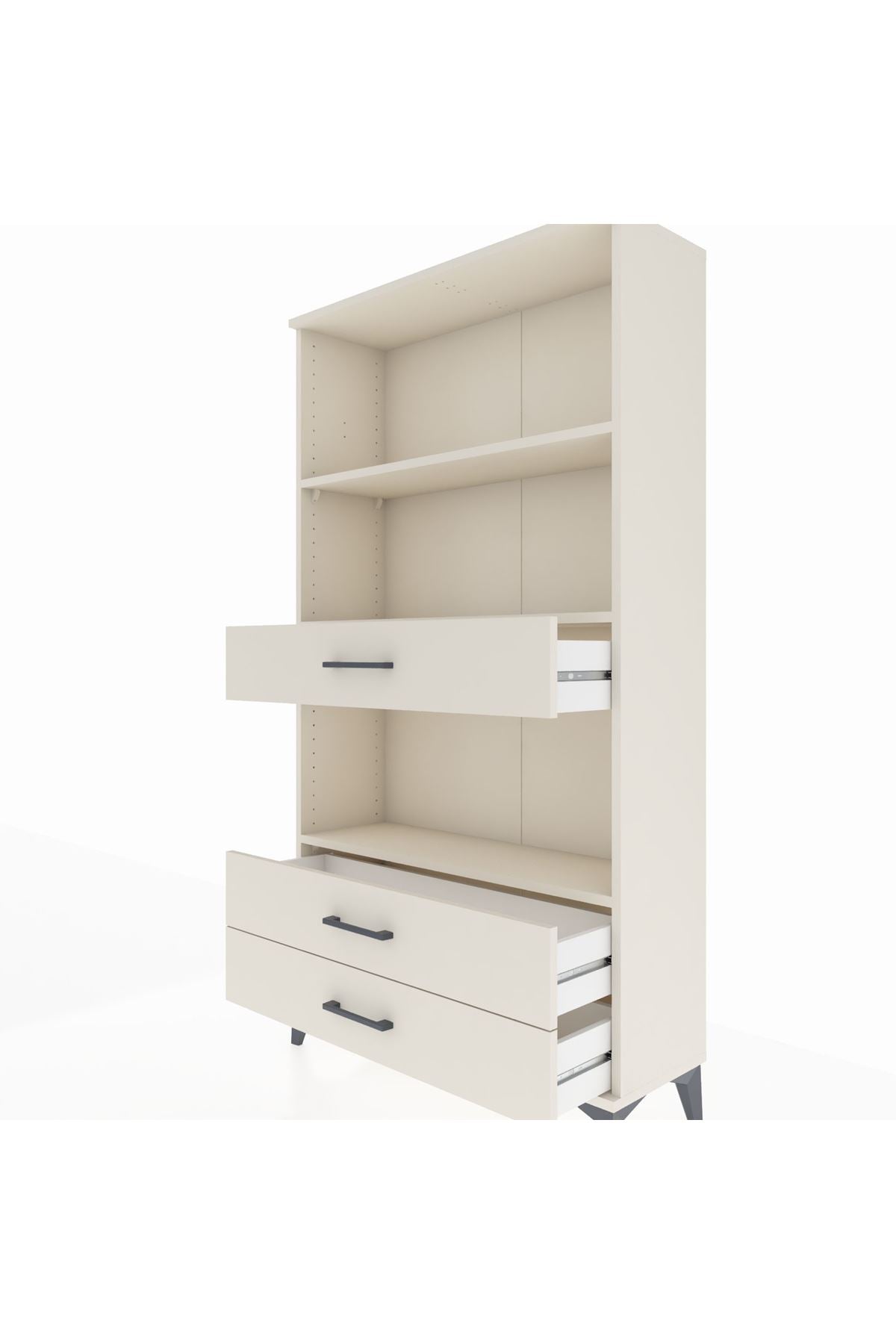 Arges Dolap 3 Raflı 3 Çekmeceli 88x30x163 Aytaşı-Aytaşı