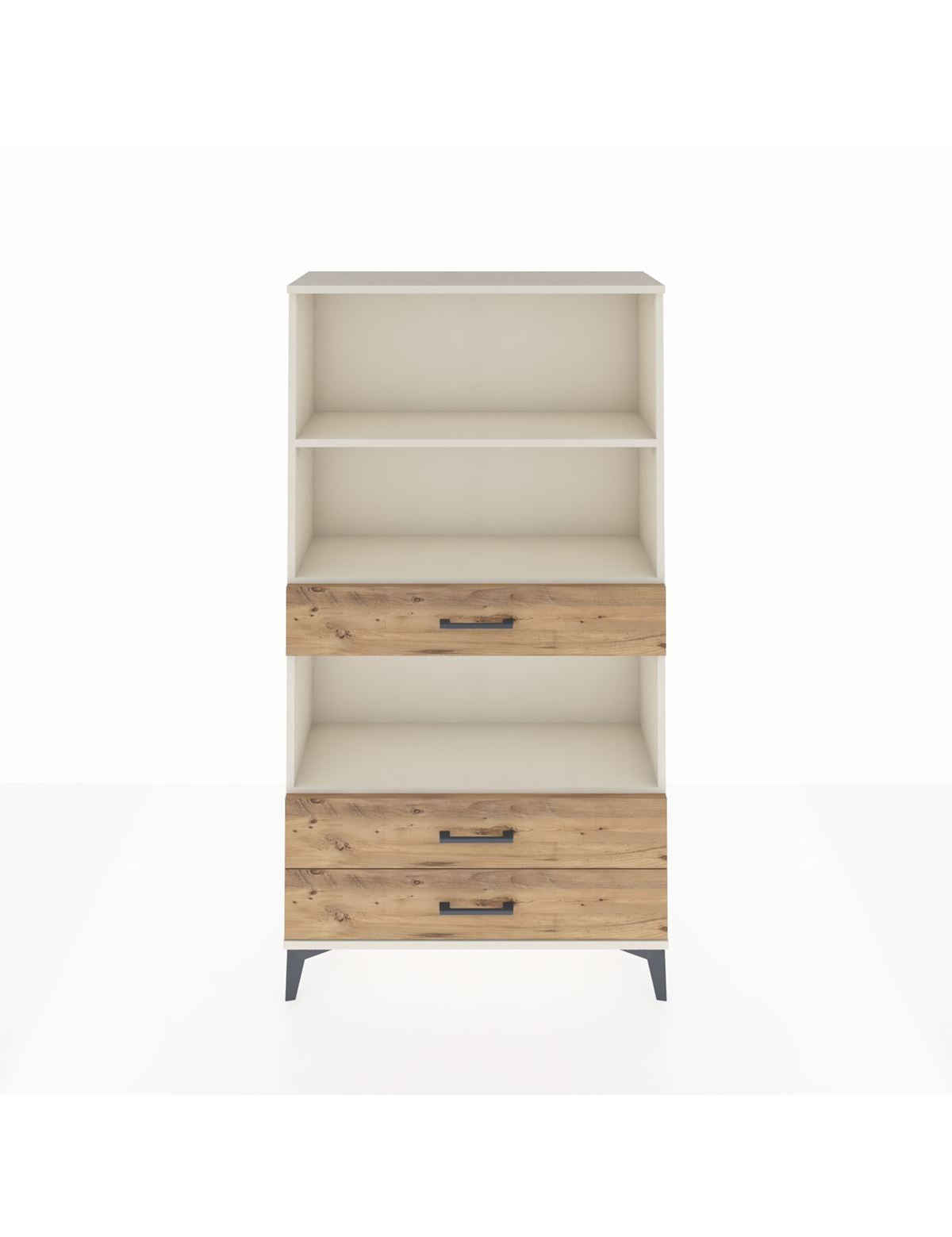 Arges Dolap 3 Raflı 3 Çekmeceli 88x30x163 Aytaşı-Çam