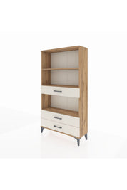 Arges Dolap 3 Raflı 3 Çekmeceli 88x30x163 Çam-Aytaşı