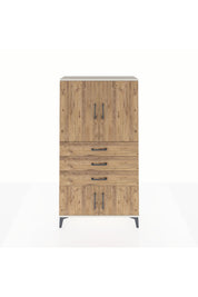 Arges Dolap 2 Raflı 3 Çekmeceli 4 Kapaklı 88x30x163 Aytaşı-Çam