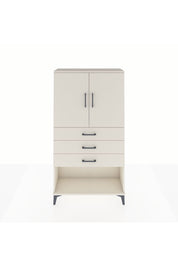 Arges Dolap 2 Raflı 3 Çekmeceli 2 Kapaklı 88x30x163 Aytaşı-Aytaşı