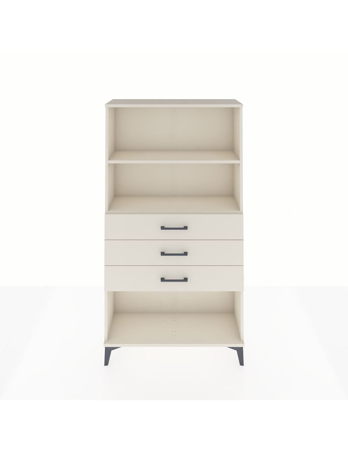 Arges Dolap 2 Raflı 3 Çekmeceli 88x30x163 Aytaşı-Aytaşı