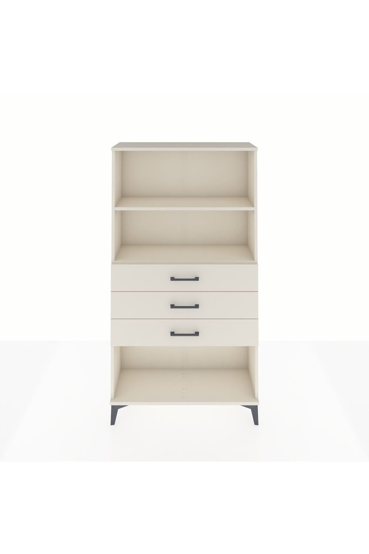 Arges Dolap 2 Raflı 3 Çekmeceli 88x30x163 Aytaşı-Aytaşı