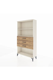 Arges Dolap 2 Raflı 3 Çekmeceli 88x30x163 Aytaşı-Çam