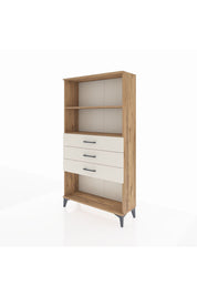 Arges Dolap 2 Raflı 3 Çekmeceli 88x30x163 Çam-Aytaşı