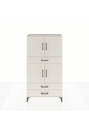 Arges Dolap 4 Raflı 3 Çekmeceli 4 Kapaklı 88x30x163 Aytaşı-Aytaşı