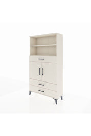 Arges Dolap 4 Raflı 3 Çekmeceli 2 Kapaklı 88x30x163 Aytaşı-Aytaşı