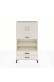 Arges Dolap 4 Raflı 3 Çekmeceli 2 Kapaklı 88x30x163 Aytaşı-Aytaşı