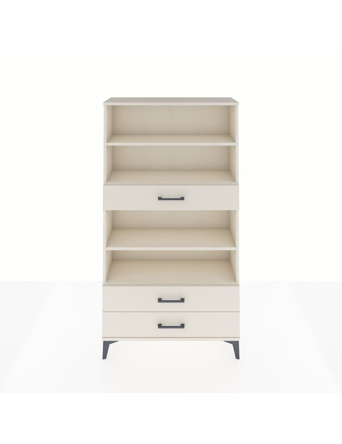 Arges Dolap 4 Raflı 3 Çekmeceli 88x30x163 Aytaşı-Aytaşı