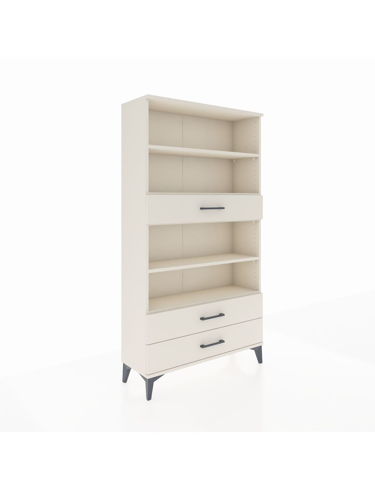 Arges Dolap 4 Raflı 3 Çekmeceli 88x30x163 Aytaşı-Aytaşı