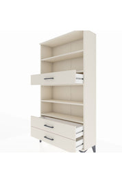 Arges Dolap 4 Raflı 3 Çekmeceli 88x30x163 Aytaşı-Aytaşı