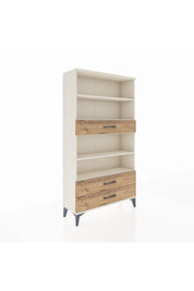 Arges Dolap 4 Raflı 3 Çekmeceli 88x30x163 Aytaşı-Çam