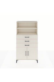 Arges Dolap 3 Raflı 3 Çekmeceli 2 Kapaklı 88x30x163 Aytaşı-Aytaşı