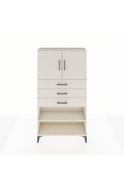 Arges Dolap 3 Raflı 3 Çekmeceli 2 Kapaklı 88x30x163 Aytaşı-Aytaşı