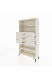 Arges Dolap 3 Raflı 3 Çekmeceli 88x30x163 Aytaşı-Aytaşı