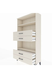 Arges Dolap 3 Raflı 4 Çekmeceli 88x30x163 Aytaşı-Aytaşı