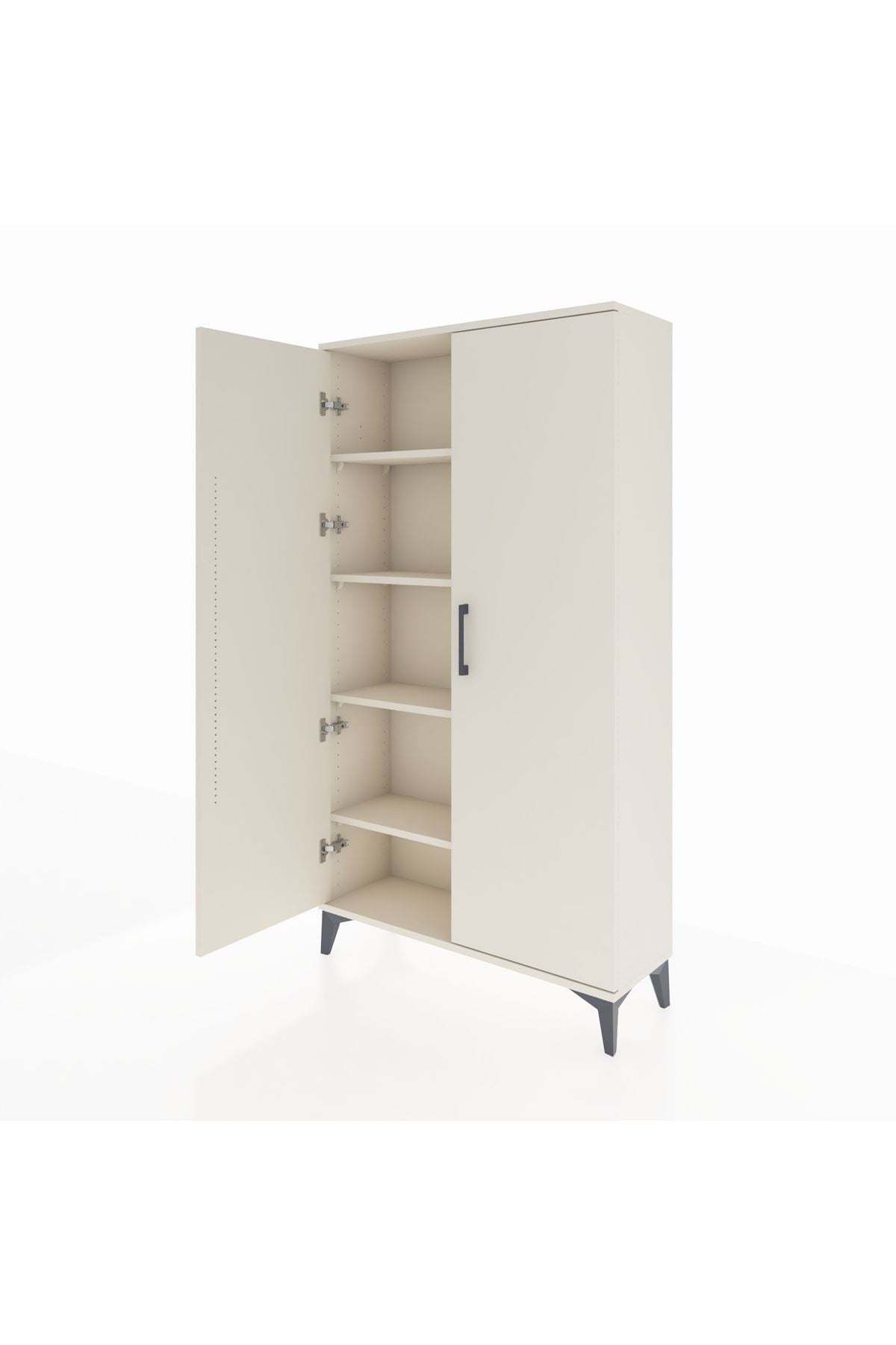 Arges Dolap 4 Raflı 2 Kapaklı 88x30x163 Aytaşı-Aytaşı