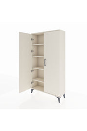 Arges Dolap 4 Raflı 2 Kapaklı 88x30x163 Aytaşı-Aytaşı