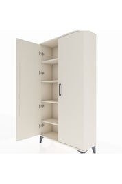 Arges Dolap 4 Raflı 2 Kapaklı 88x30x163 Aytaşı-Aytaşı