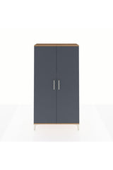Arges Dolap 4 Raflı 2 Kapaklı 88x30x163