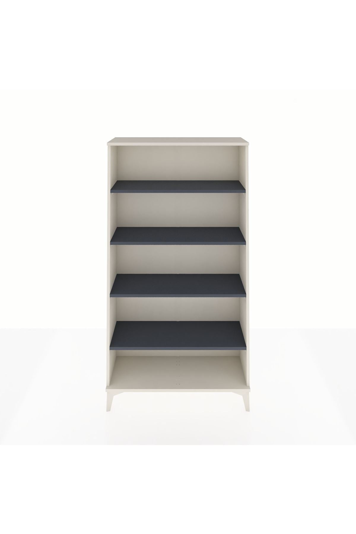 Arges Dolap 4 Raflı 88x30x163 Aytaşı-Antrasit