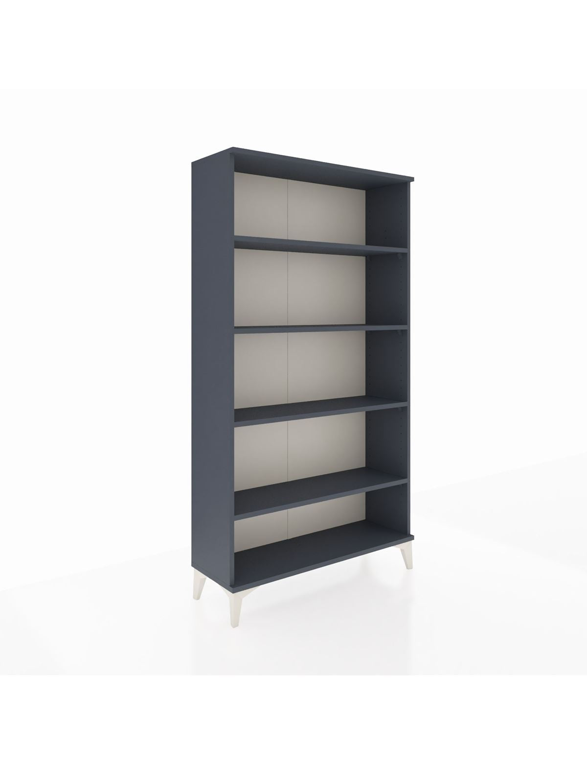 Arges Dolap 4 Raflı 88x30x163 Antrasit-Antrasit