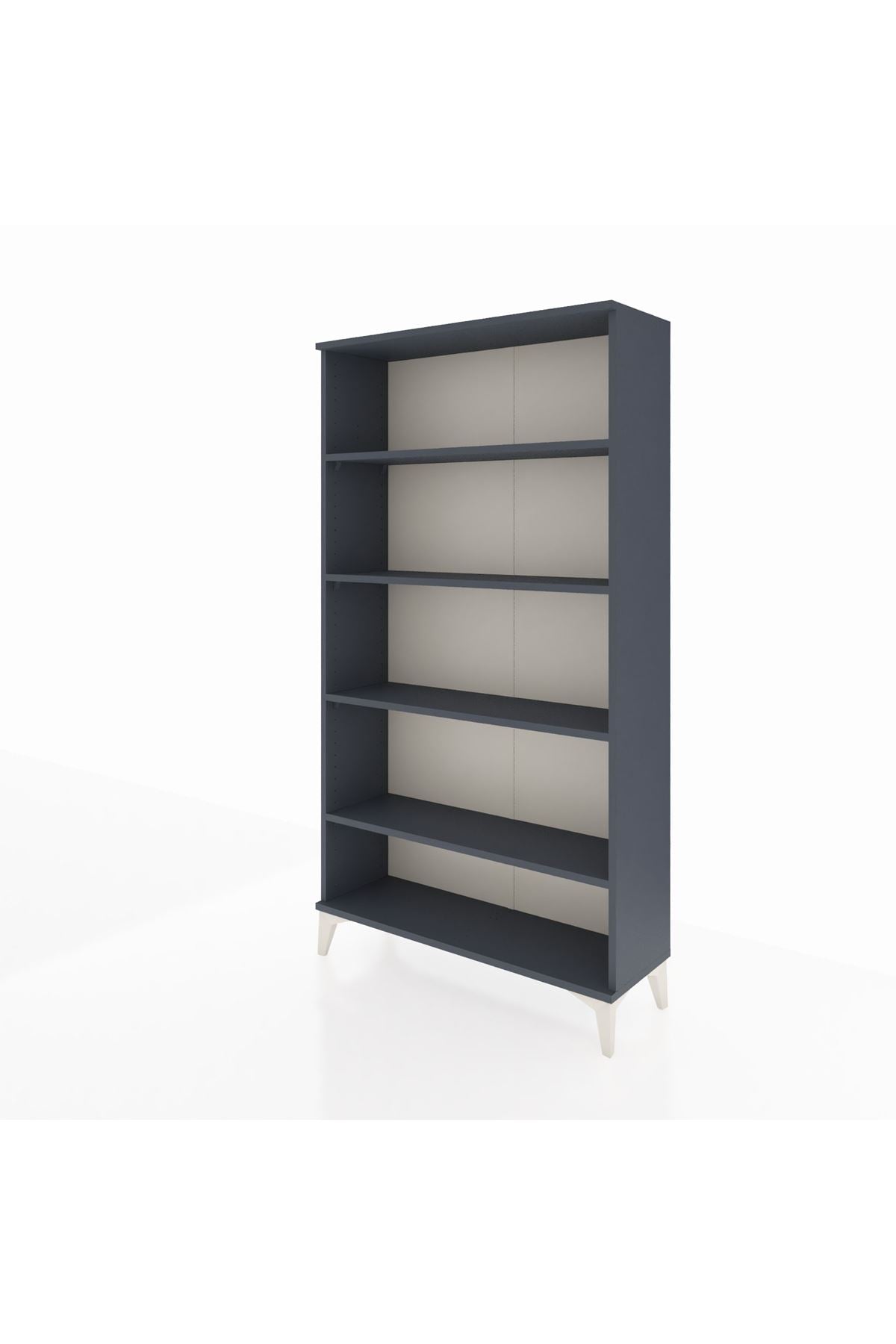 Arges Dolap 4 Raflı 88x30x163 Antrasit-Antrasit