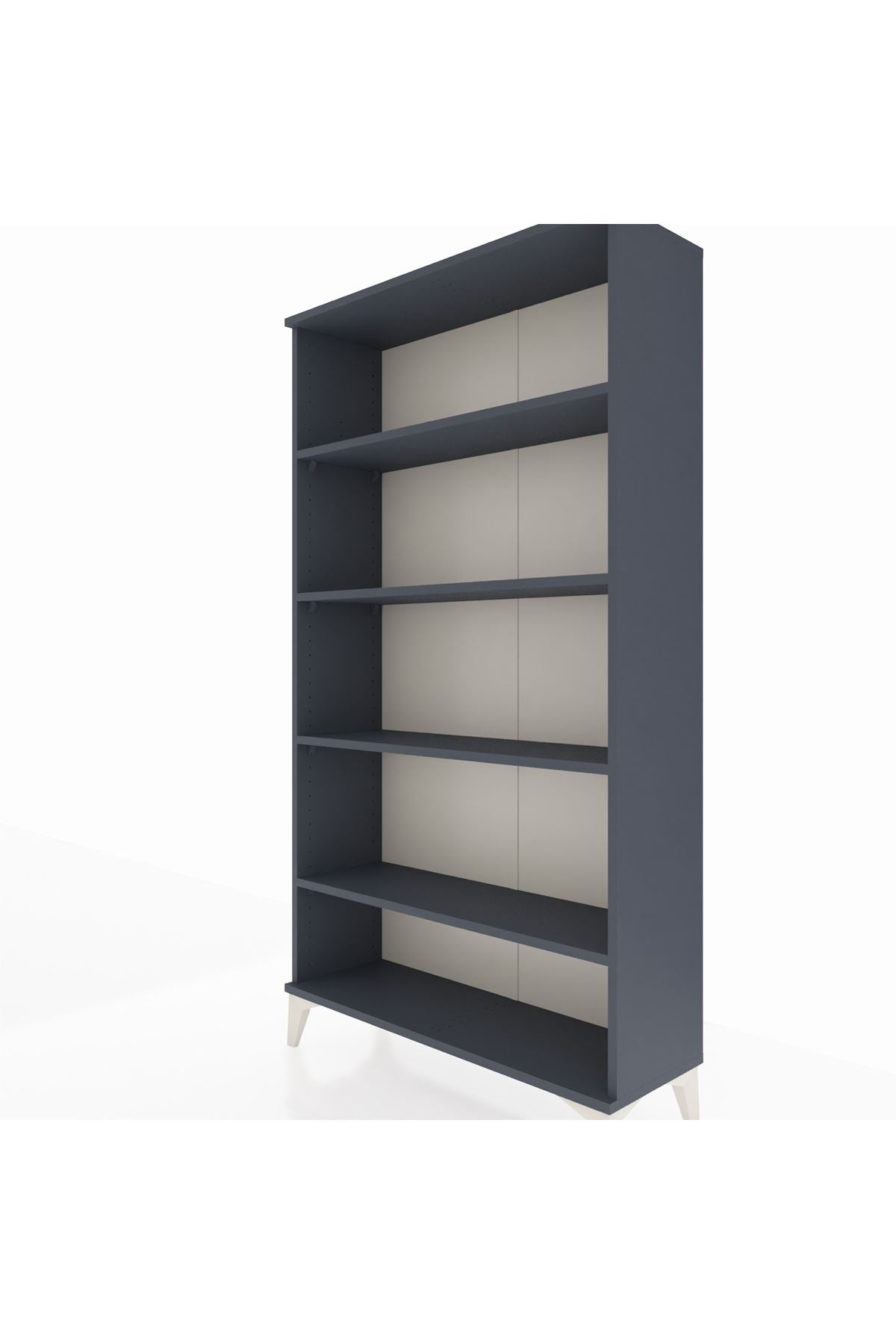 Arges Dolap 4 Raflı 88x30x163 Antrasit-Antrasit