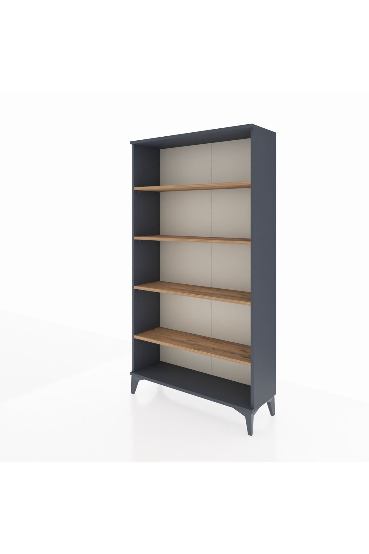 Arges Dolap 4 Raflı 88x30x163 Antrasit-Çam