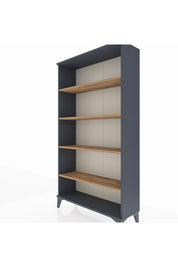 Arges Dolap 4 Raflı 88x30x163 Antrasit-Çam