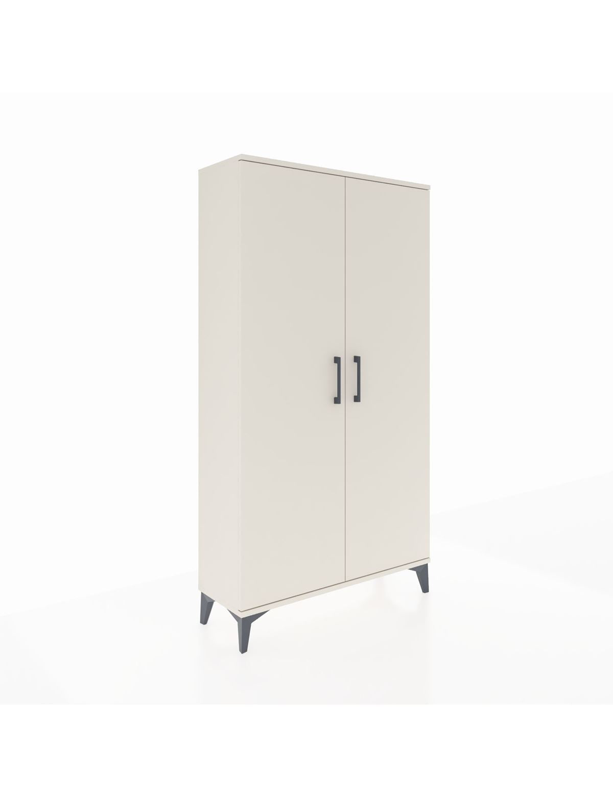 Arges Dolap 2 Raflı Kapaklı Tek Askılı 88x30x163 Aytaşı-Aytaşı