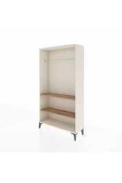 Arges Dolap 2 Raflı Kapaklı Tek Askılı 88x30x163 Aytaşı-Çam