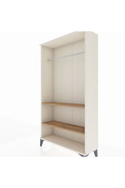 Arges Dolap 2 Raflı Kapaklı Tek Askılı 88x30x163 Aytaşı-Çam