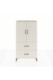 Arges Dolap Tek Raflı 2 Çekmeceli Tek Askılı 88x30x163 Aytaşı-Aytaşı