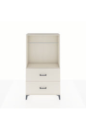 Arges Dolap Tek Raflı 2 Çekmeceli Tek Askılı 88x30x163 Aytaşı-Aytaşı